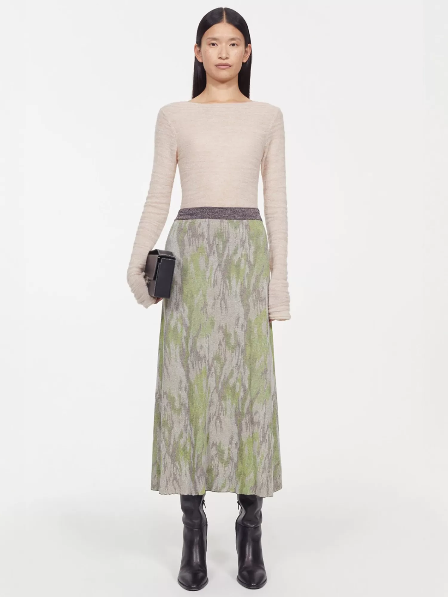 Skirts*RODEBJER FLORA JAQUARD KNITTED SKIRT